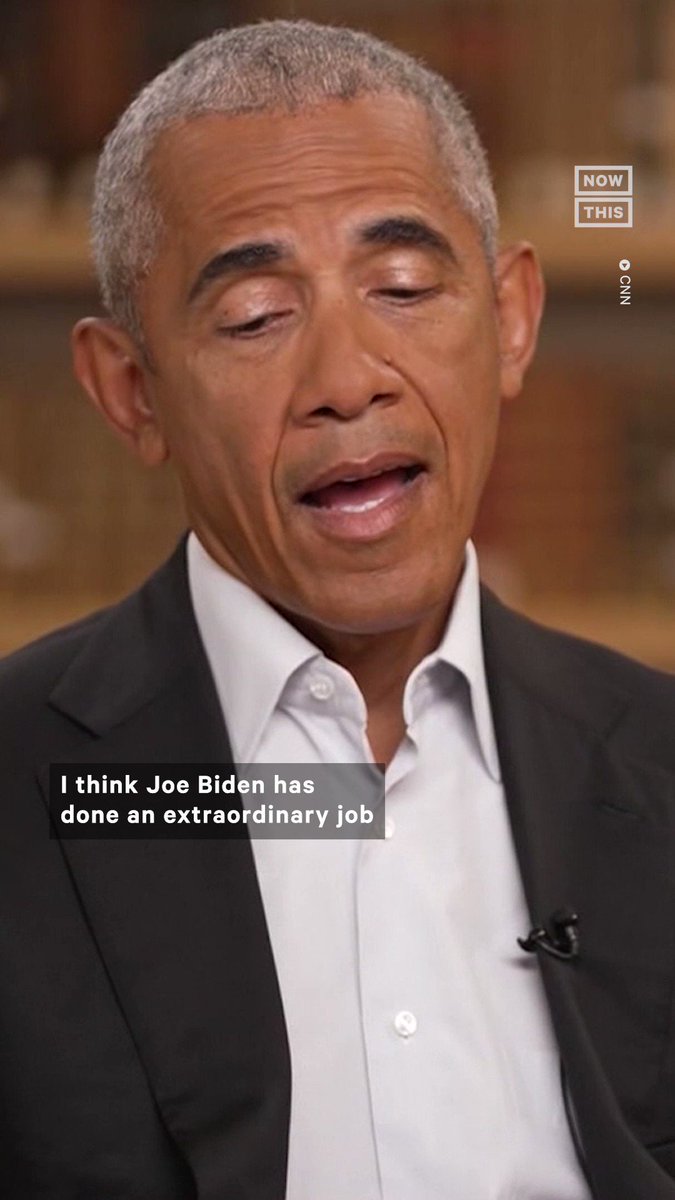 NowThis on Twitter "Barack Obama praised his former VP Joe Biden for