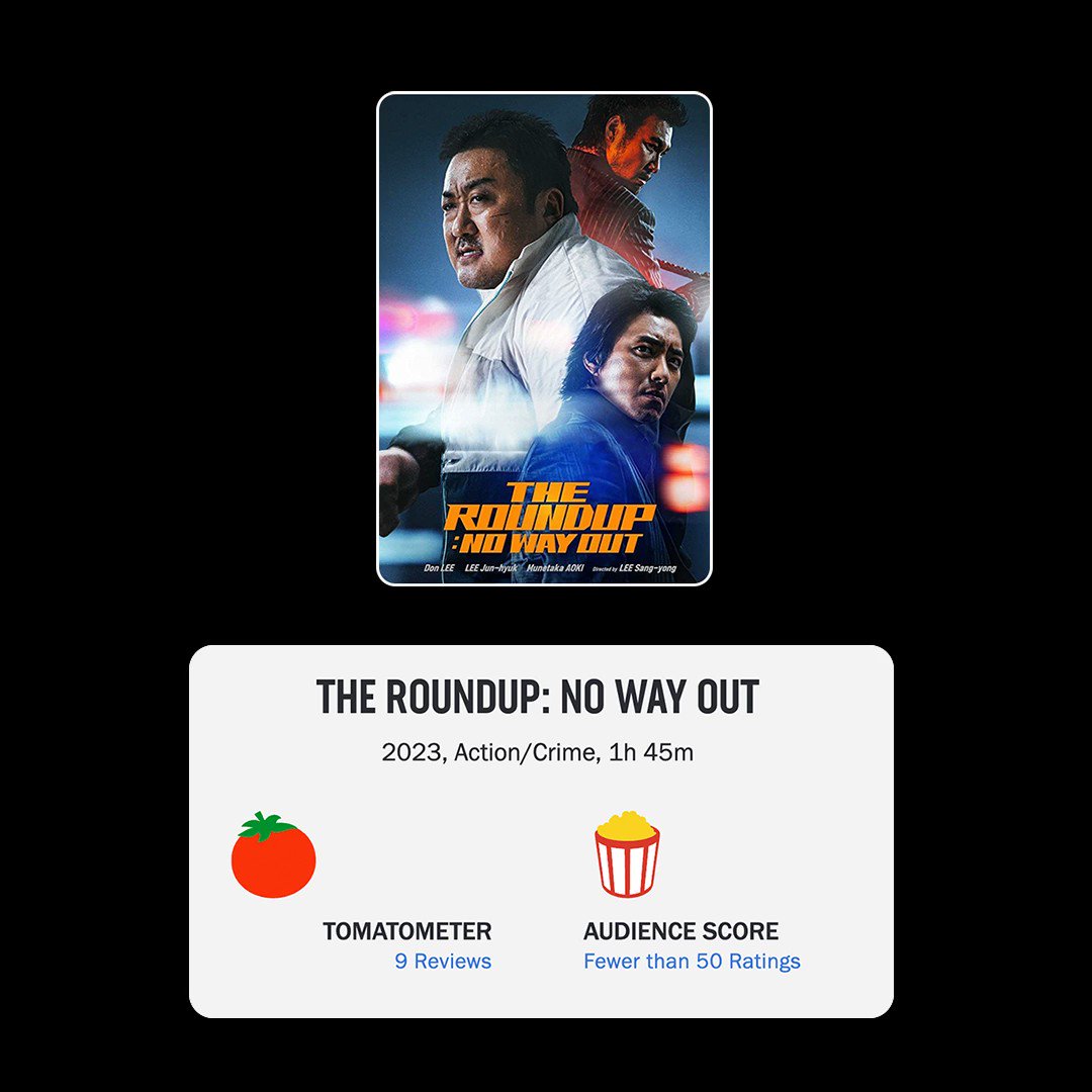 The Roundup: No Way Out - Rotten Tomatoes