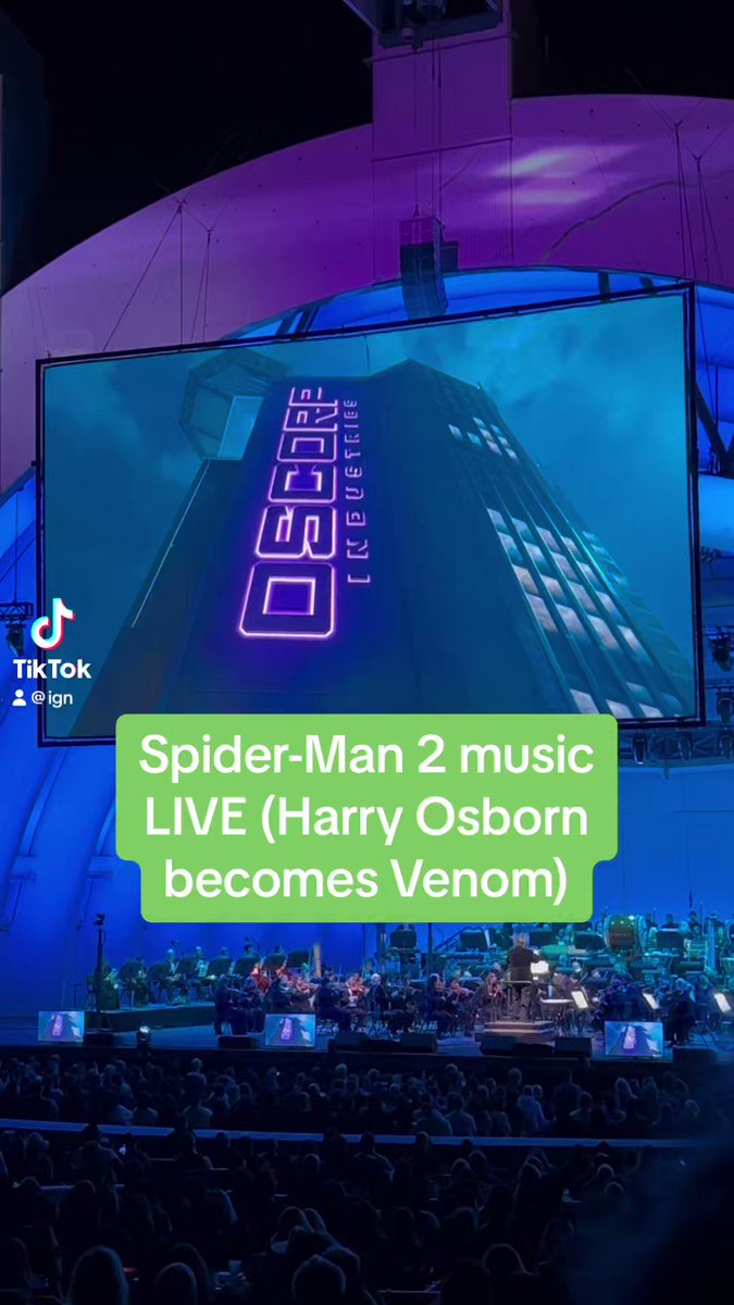 RT @IGN: Harry Osborn becomes Venom during Marvel’s Spider-Man 2 musical debut at The Game Awards 10-Year Concert! https://t.co/ZC86wTdihX