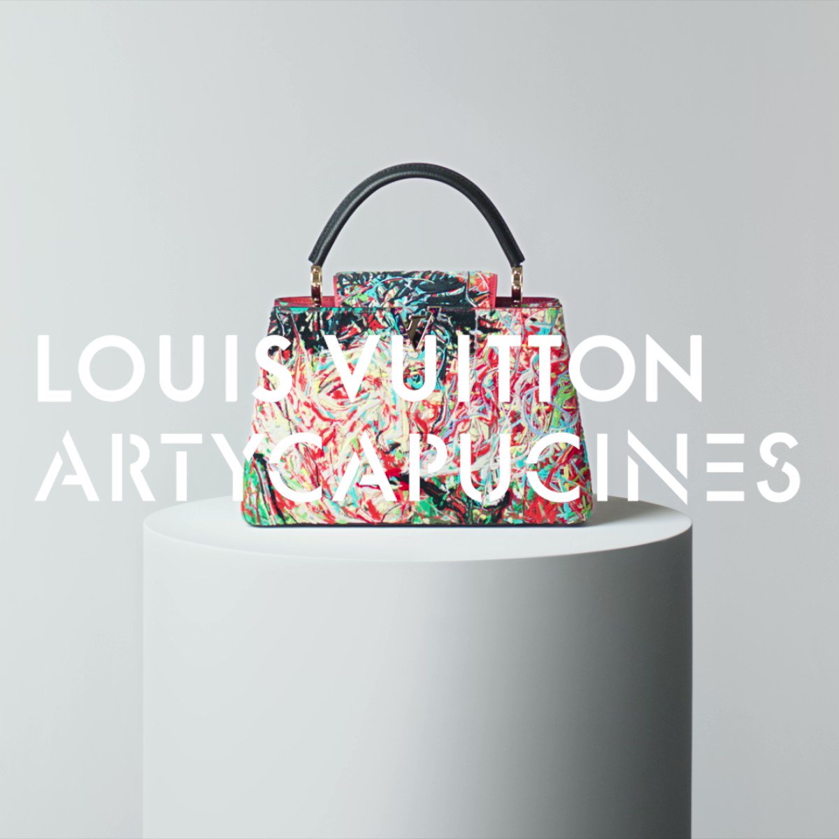 Louis Vuitton Large Print Tote