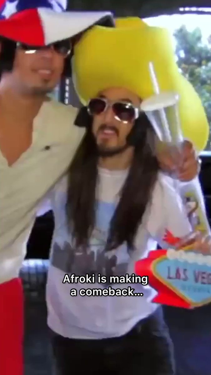 Steve aoki on twitter the comeback you never knew you needed afrojack 
