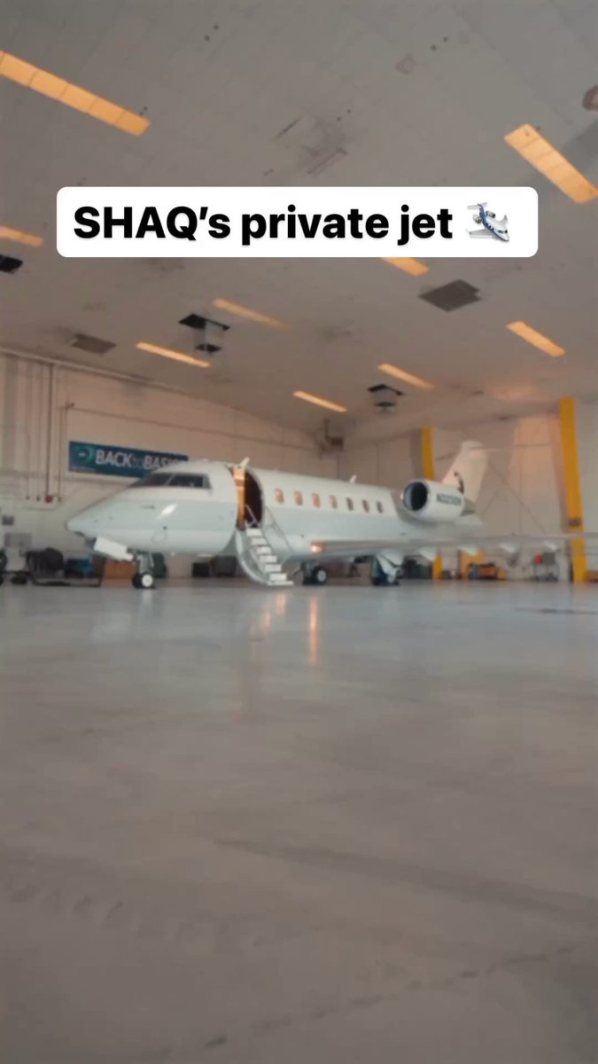 Daily Loud on Twitter "Shaq's private jet"