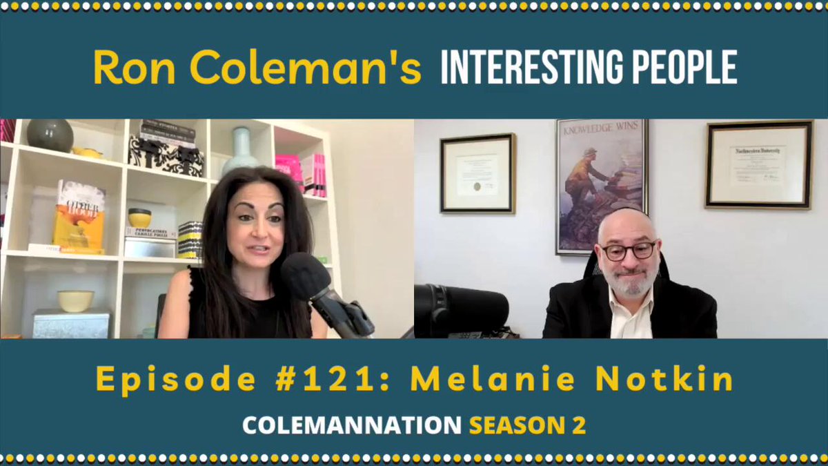 It's FULL EPISODE FRIDAY on #ColemanNation
Listen to your savvy aunt @SavvyAuntie (a/k/a Melanie Notkin), my guest for this week's Ep. 103! She wants you to go to https://t.co/ZBmoS7kIhG and subscribe to the podcast 
Also you could follow @colemannation1, it won't kill you https://t.co/B56gCgIxTo https://t.co/MpvgqqmTyU