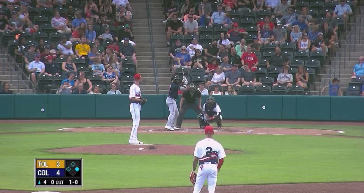 RT @tigersMLreport: Akil Baddoo with a hustle double to the gap in left center. https://t.co/Wh991z4Qmh