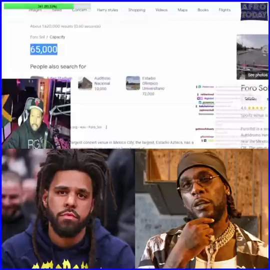The4plug on twitter a burna boy tour will sell similarly to a j cole