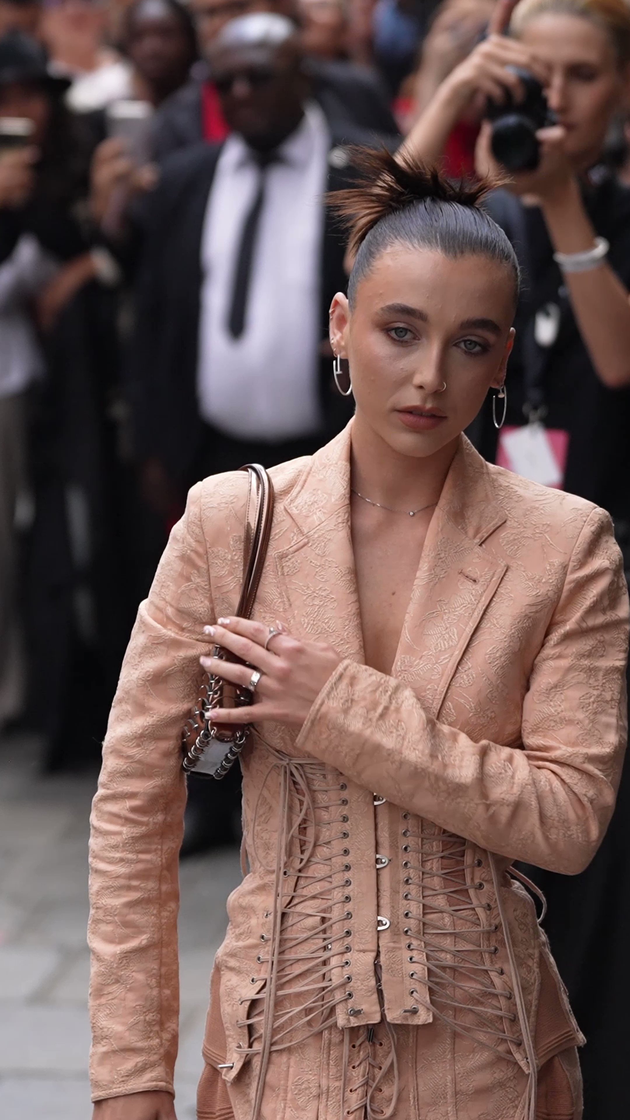 Emma Chamberlain At Paris Fashion Week 2023 #EmmaChamberlain  #ParisFashionWeek #Fashion 