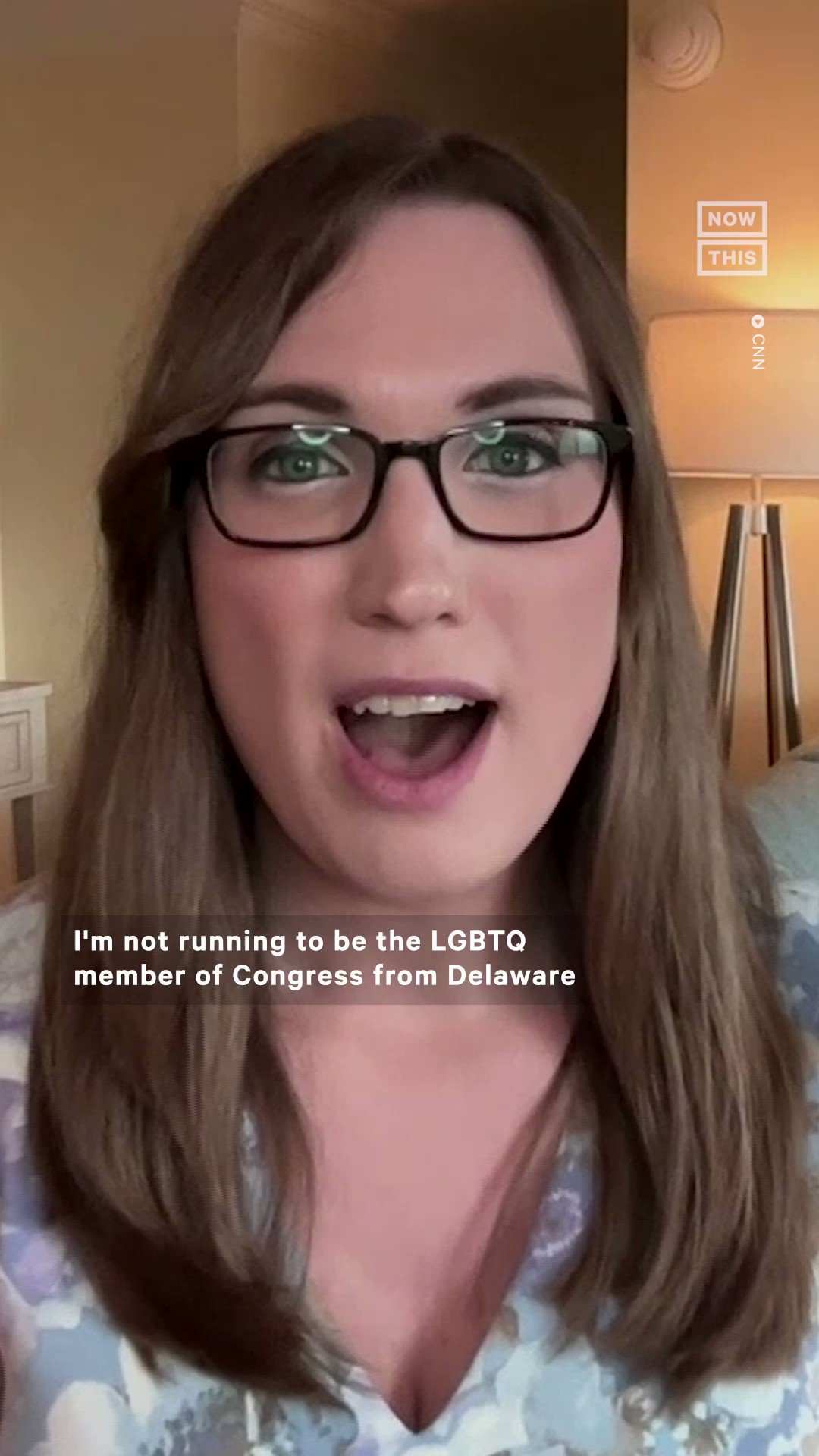 NowThis on Twitter "Delaware state Sen. Sarah McBride spoke to CNN
