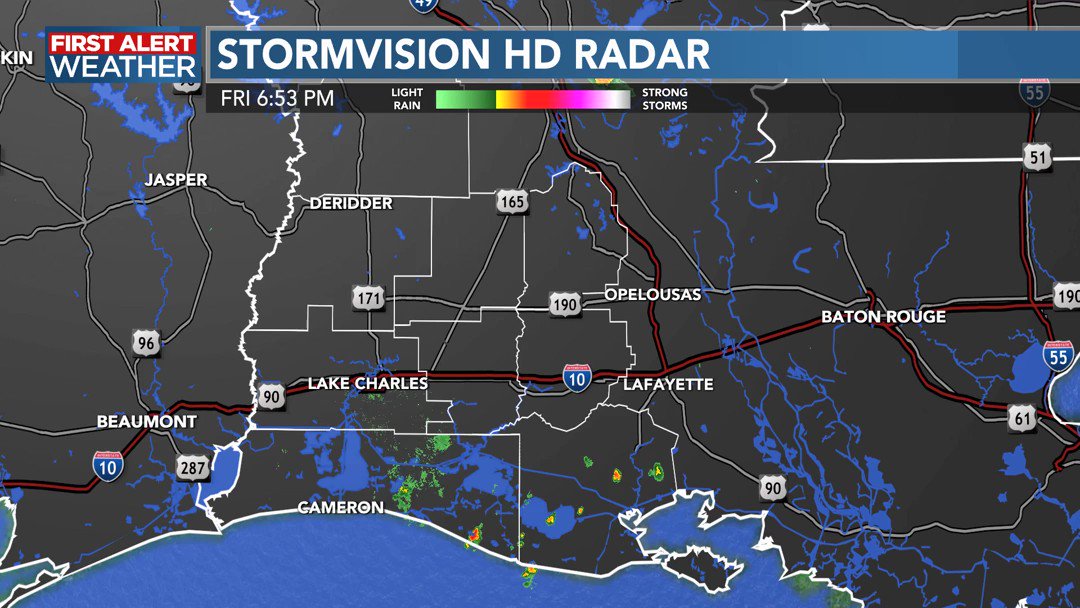 Wade Hampton on Twitter "There are showers moving across SWLA now