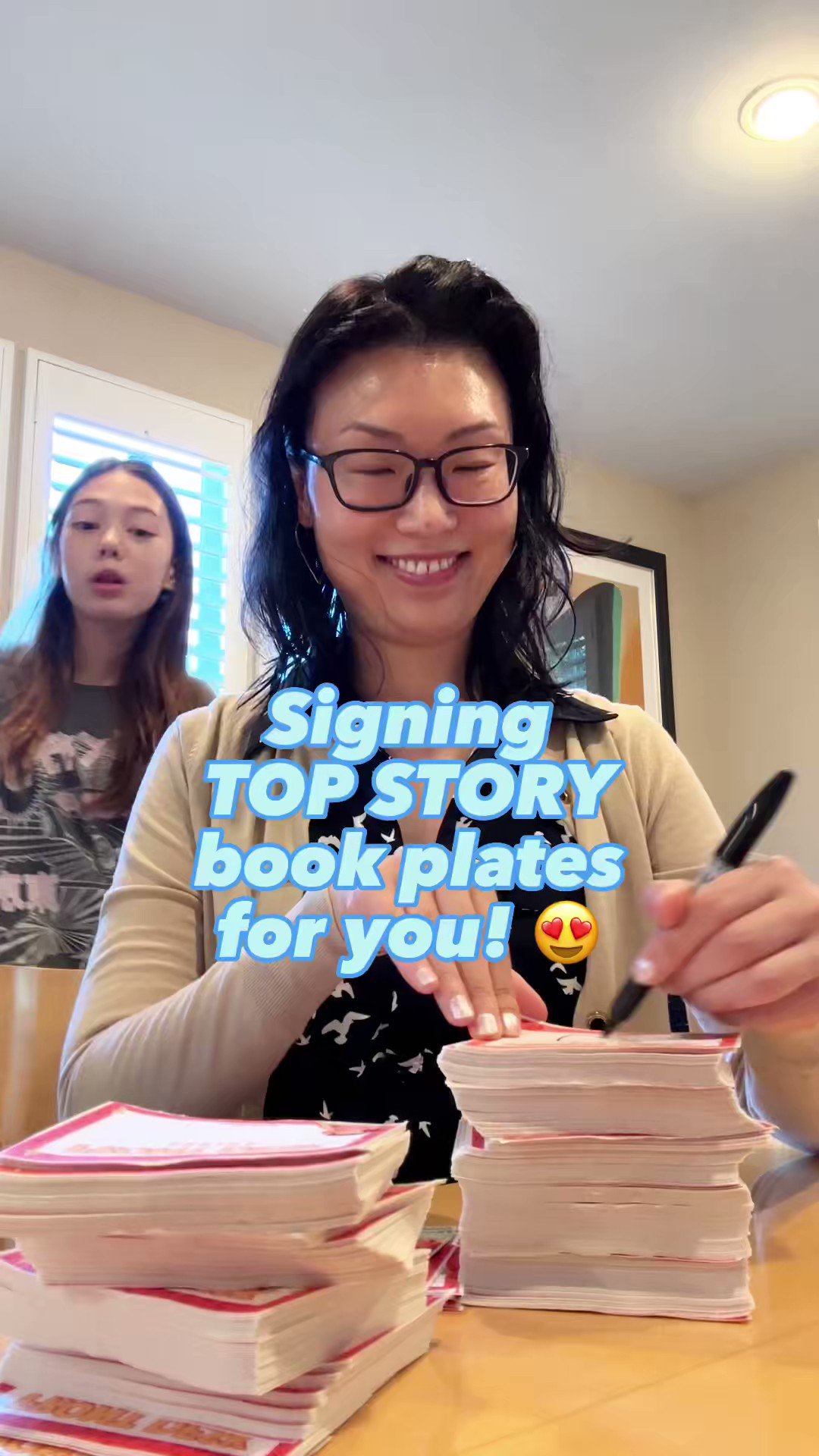 Kelly Yang on Twitter "Been hard at work signing book plates for you