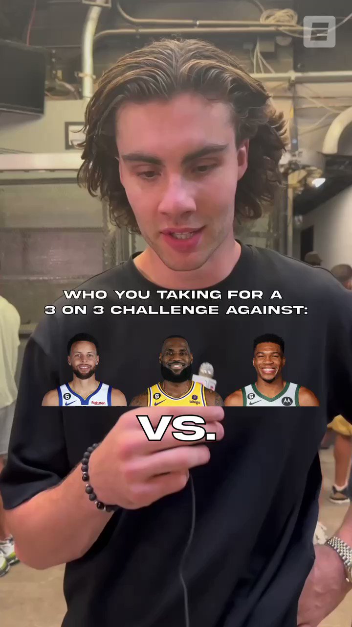 [花邊] 選3人對抗柯瑞、LBJ、字母哥? Giddey:SGA