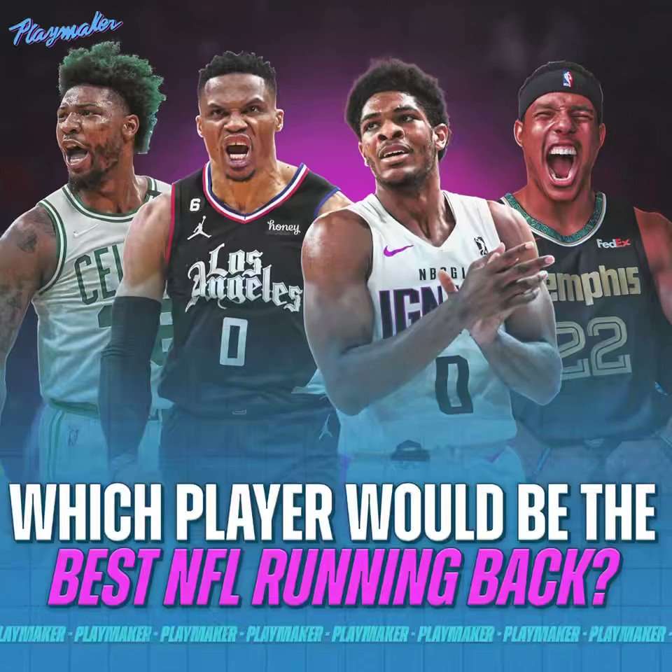 Playmaker on Twitter "Which NBA player would be the best NFL RB? 🤔