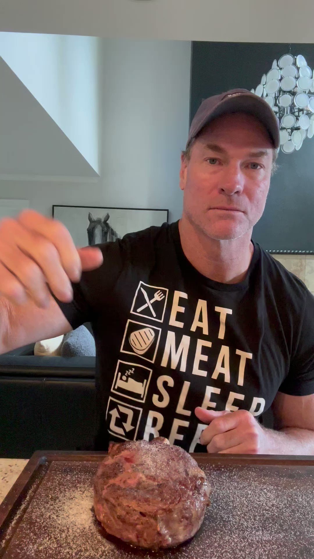 Dr Shawn Baker 🥩 on Twitter "Lunch was this nice 2lb ribeye steak!! https//t.co/n2G4foLcfo