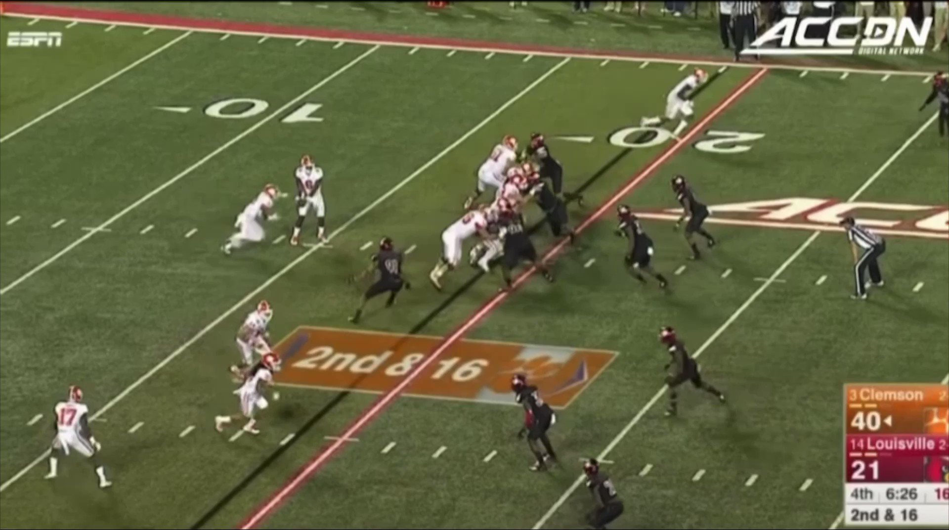 College Football Report on Twitter "Travis Etienne at Clemson • 4,952