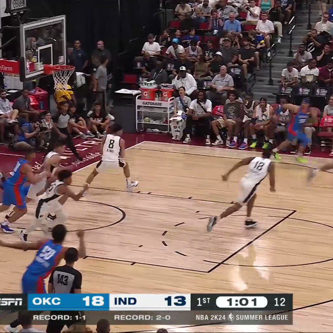 Nba on twitter chet holmgren with the huge chasedown block watch