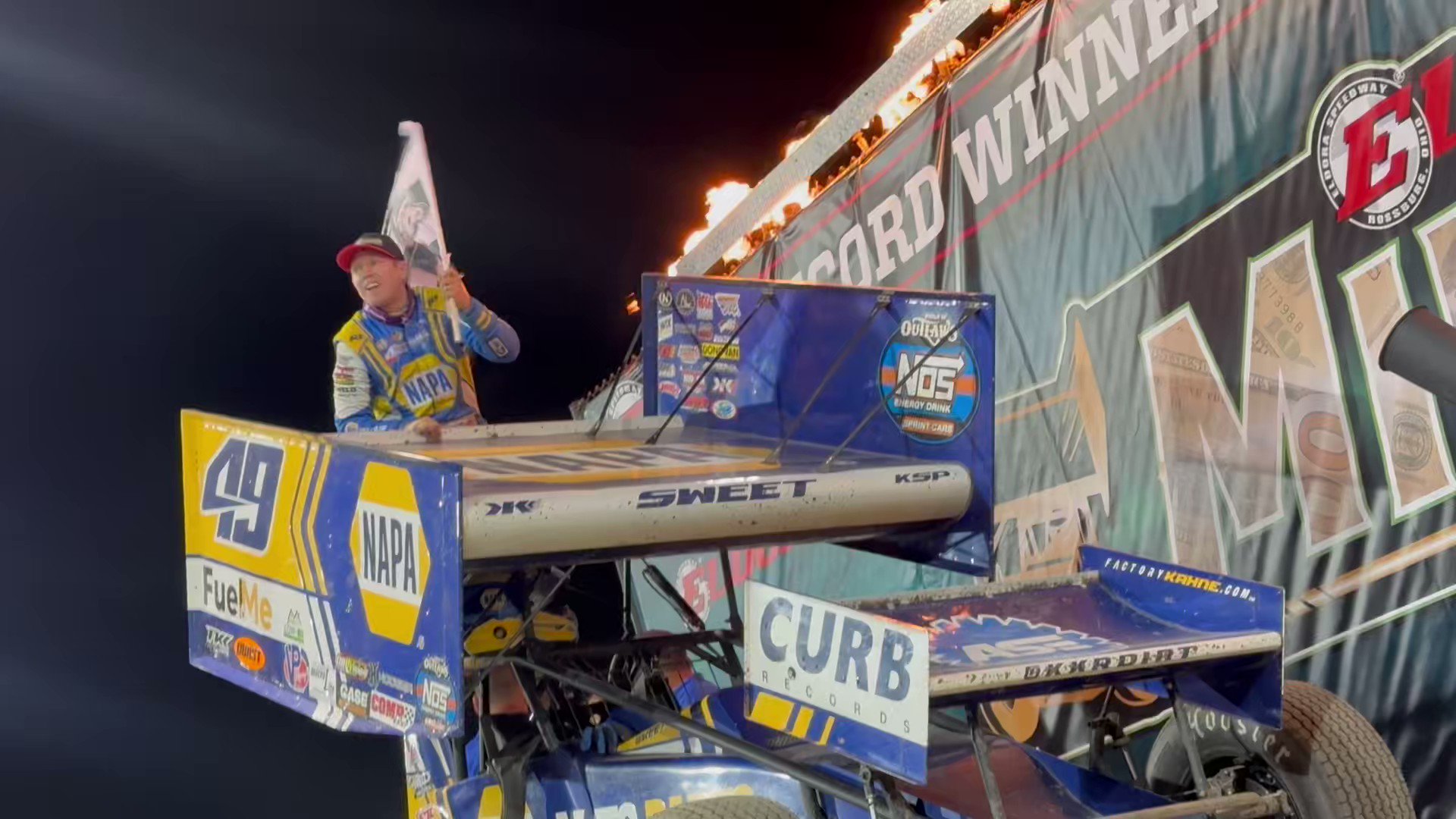 ELDORA SPEEDWAY on Twitter "The Big Cat with a big opening act! 😼