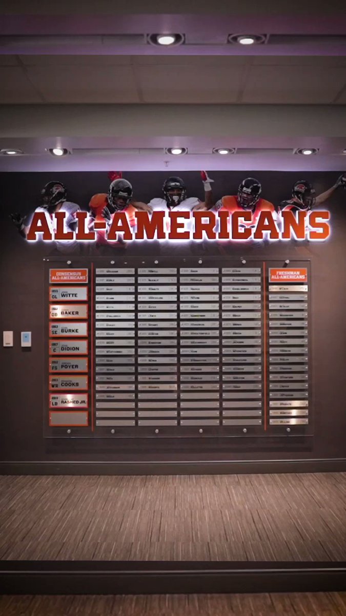 RT @BeaverFootball: just All-American things https://t.co/0WQwPxRnm7