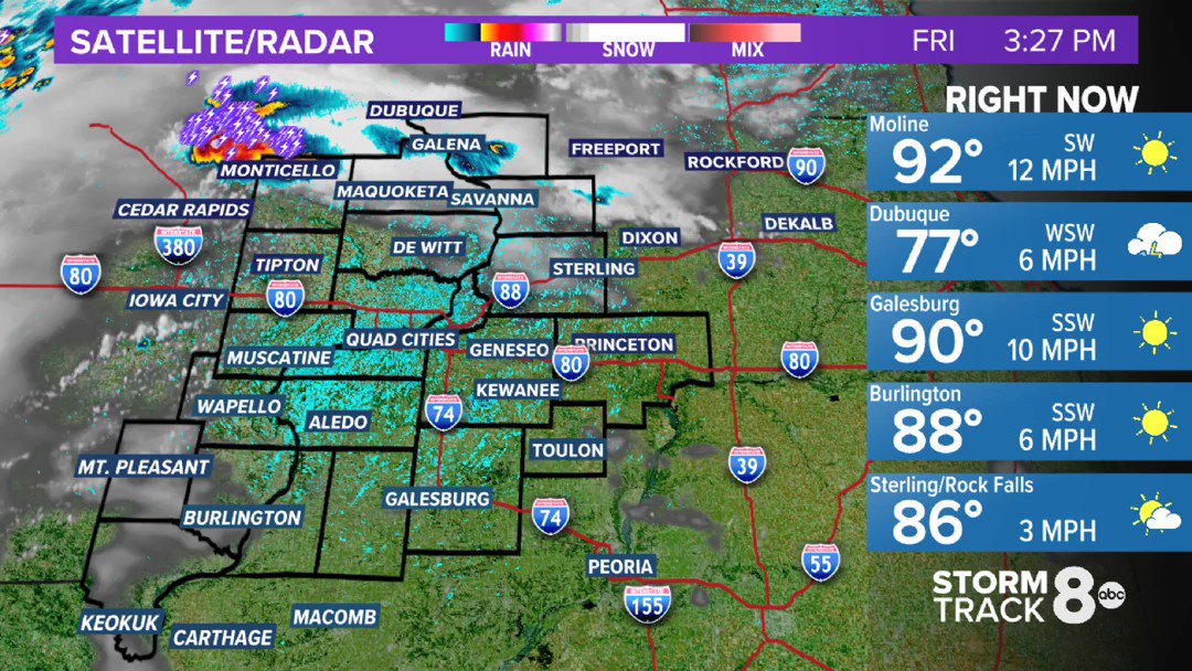 Current temperatures, weather conditions, and LIVE Doppler radar for this hour. To see what we're tracking in the days ahead, visit https://t.co/KHktaTjWRA https://t.co/o5Y6ekh9Ah