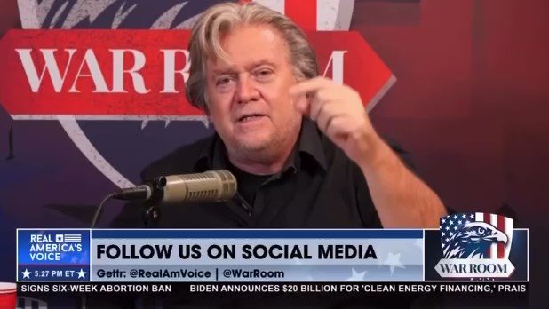 RT @patriottakes: Steve Bannon to Kevin McCarthy: “Over our dead bodies will you do anything to Matt Gaetz.” https://t.co/QyQFzY728q