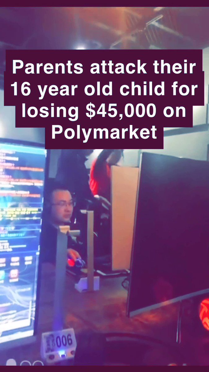 Polymarket on Twitter "Parents attack their 16 year old for losing