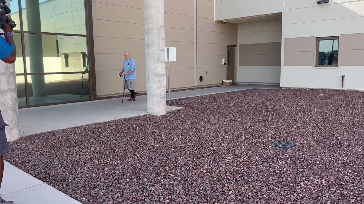 Ashley Holden on Twitter "One of his sons picked him up. He had a few