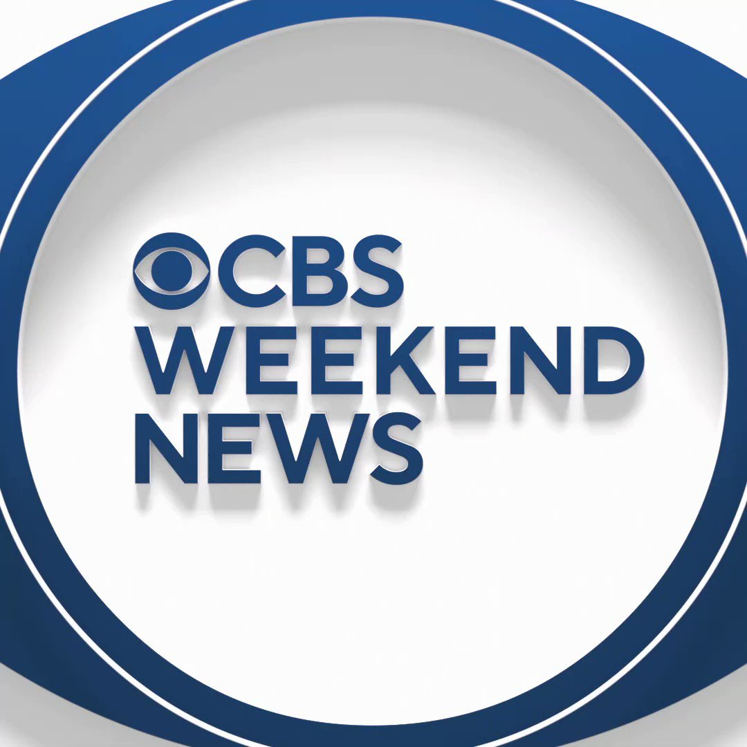 RT @CBSEveningNews: Here’s a look at the top stories coming up tonight on CBS Weekend News with @AdrianaDiaz. https://t.co/WK5zDA1pxT