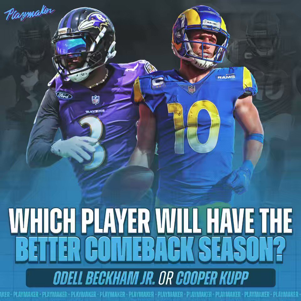RT @playmakerTD: Odell Beckham Jr or Cooper Kupp? https://t.co/g5nSmuLOQ2