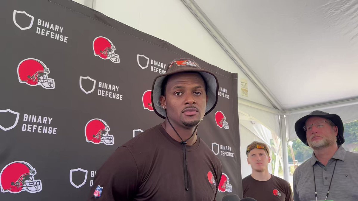 RT @MaryKayCabot: #Browns Deshaun Watson on telling his story to his teammates https://t.co/7kRN0tvIMi