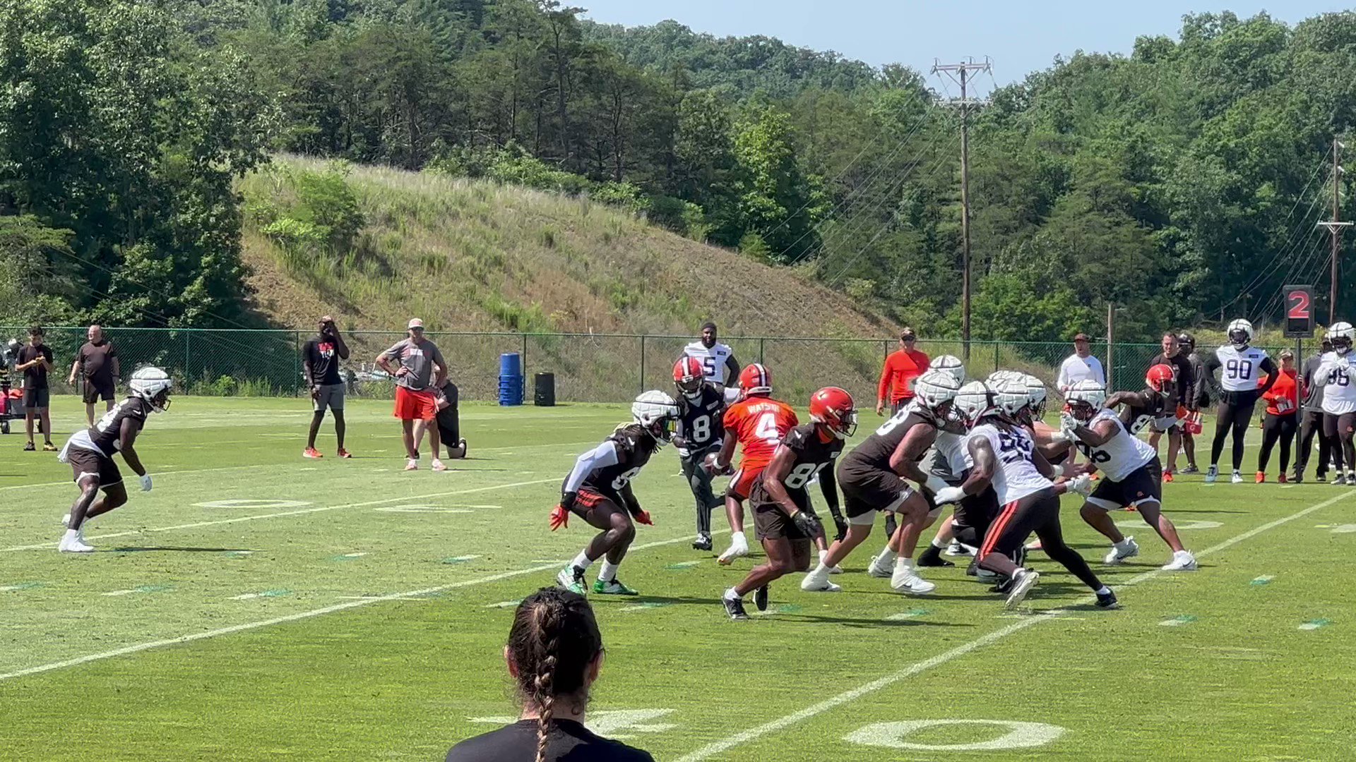Mary Kay Cabot on Twitter: "#Browns WR Elijah Moore can do so many