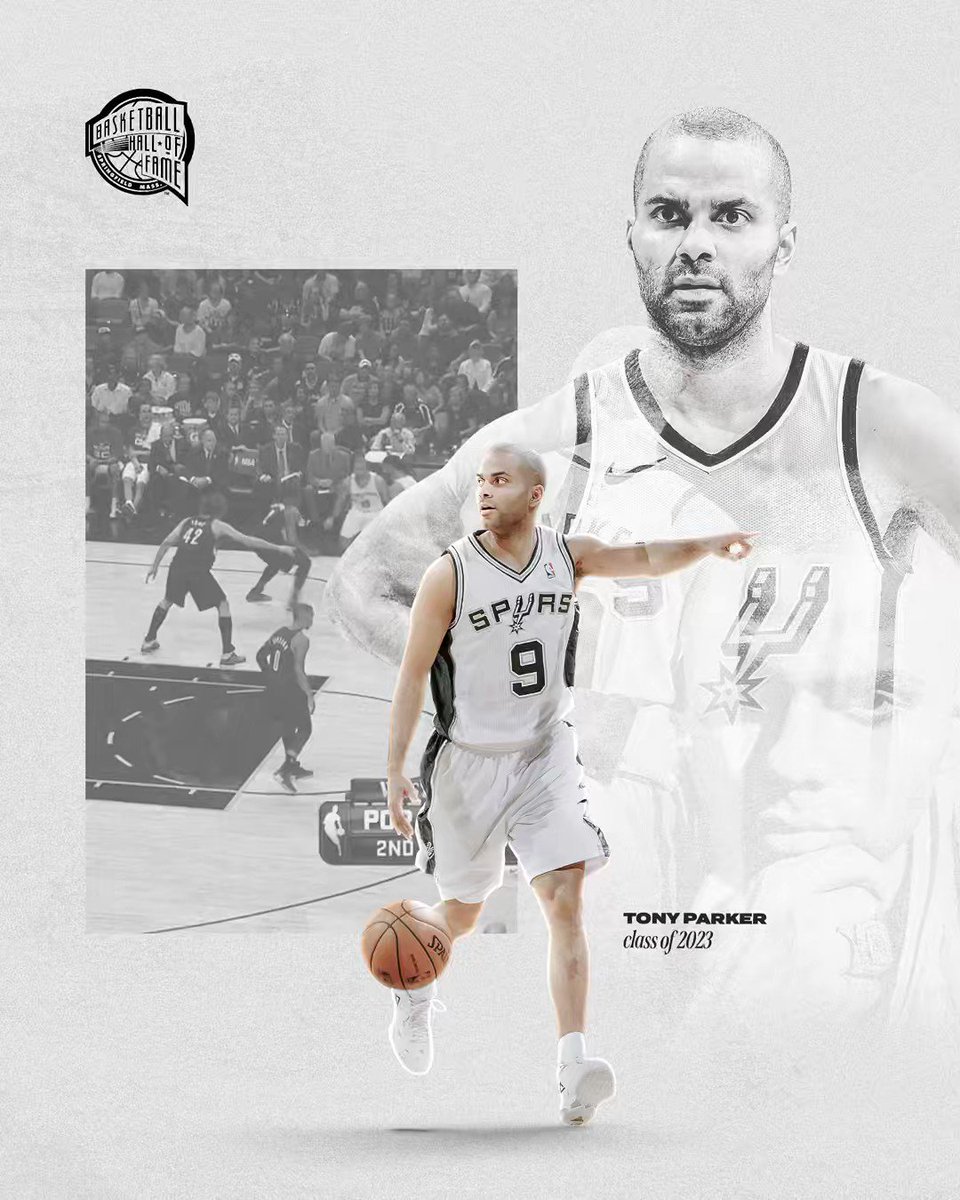 RT @Hoophall: Showcasing 5 of #23HoopClass inductee Tony Parker’s best plays from his career! https://t.co/pW1vQOCOXD