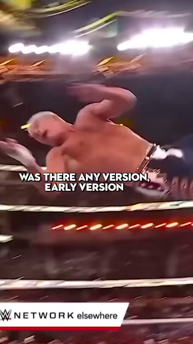 RT @ChrisVanVliet: Cody Rhodes on the finish to his WrestleMania 39 match with Roman Reigns https://t.co/Z98NIMxWmy