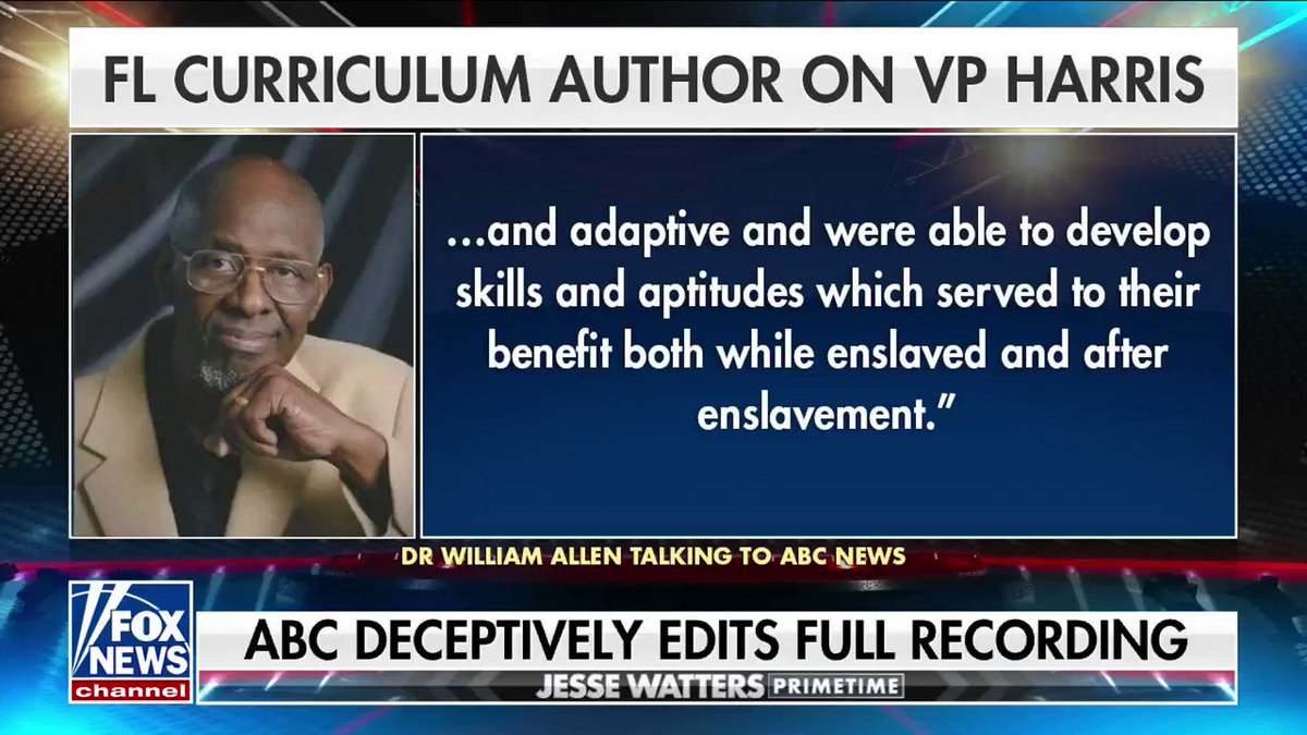 RT @TheRightMelissa: @WalshFreedom Black co author of Florida Curriculum: Kamala is liar (& so are you Joe Walsh) https://t.co/8xFqi2PEkw