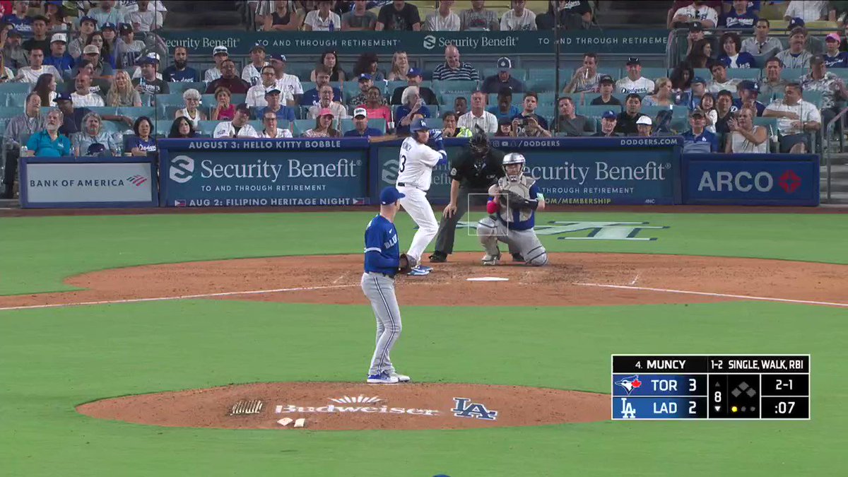 RT @Dodgers: WOW, MAX. https://t.co/RKbnzTt6Cj