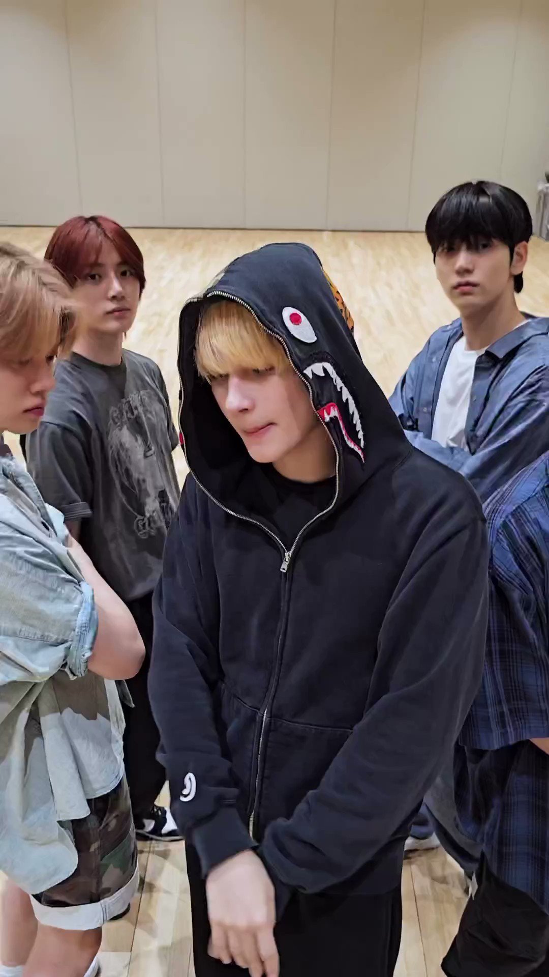 Taehyung on sale bape hoodie