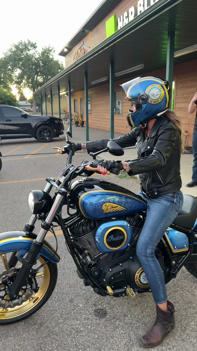 RT @CitizenFreePres: Kristi Noem is ready for the 83rd annual Sturgis motorcycle rally in South Dakota.  https://t.co/7iLC2ob6VH