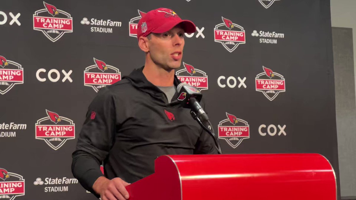 “I like how he’s progressing.”

Arizona Cardinals updates the status of QB Kyler Murray after the team placed him on PUP. https://t.co/TmkWwhSll1