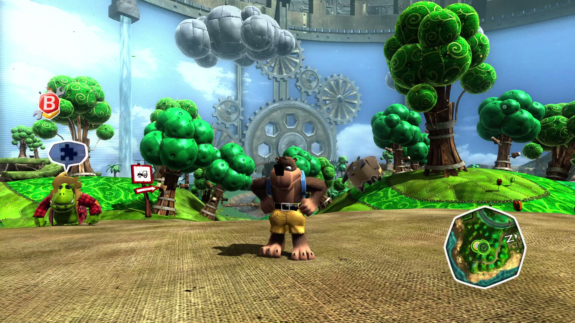 Banjo-Kazooie: Nuts & Bolts Xbox 360 Gameplay - GC 