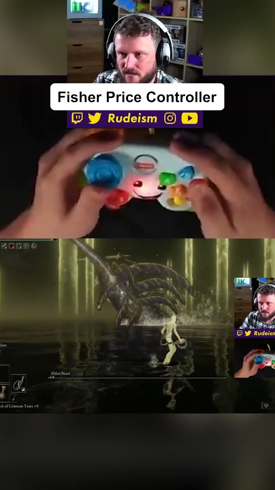 IGN on X: Elden Ring controllers but they get progressively weirder   / X