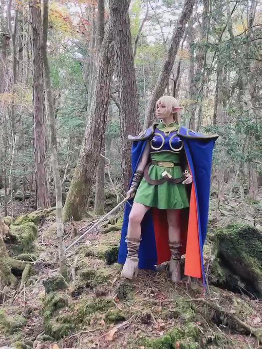 Twitterのコスプレ動画7