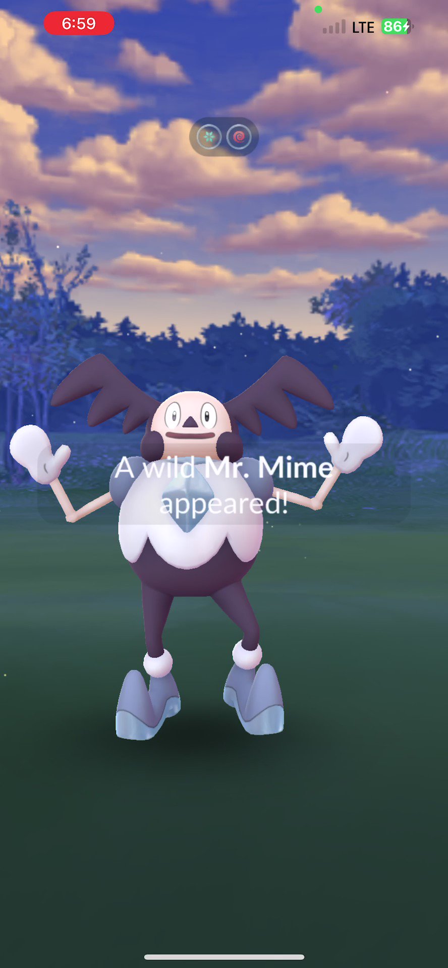 FleeceKing on X: “Got my first shiny Galarian Mr. Mime! And it was 