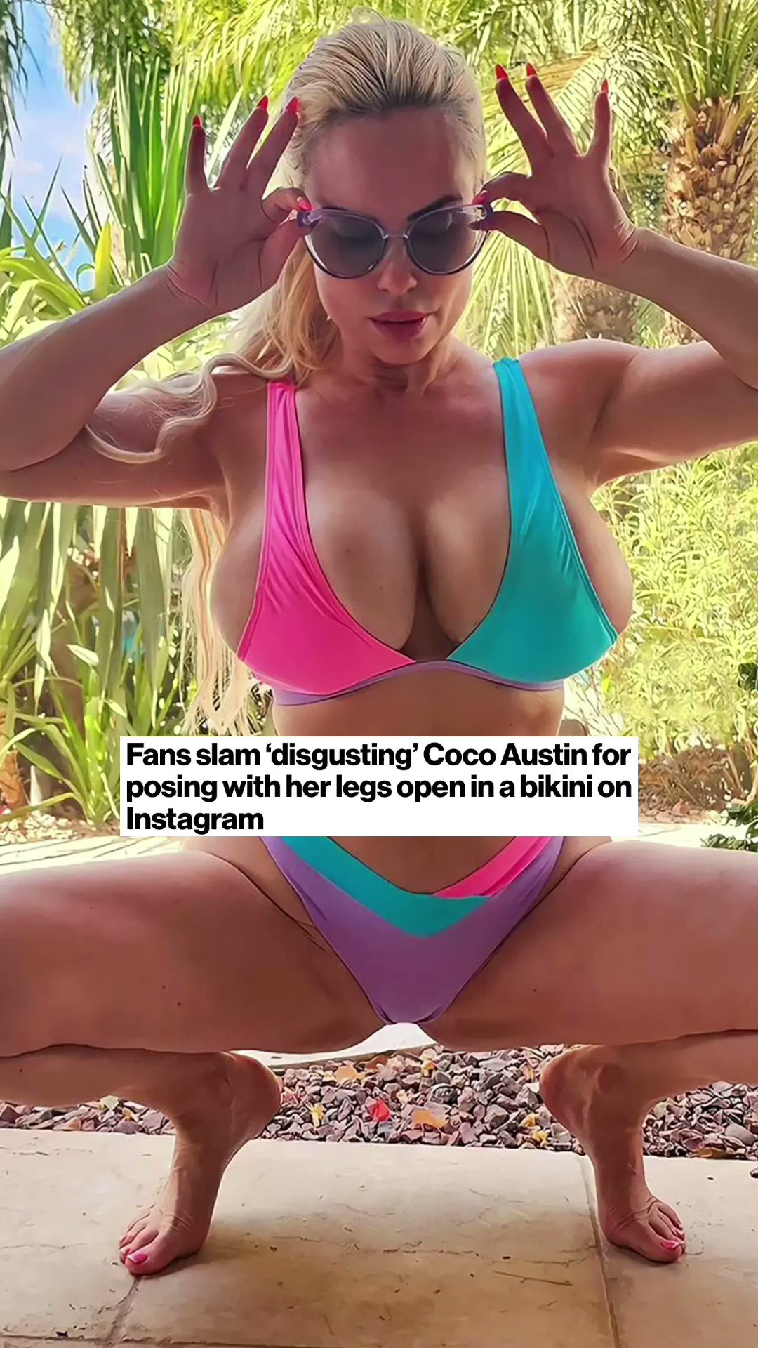 Page Six on X: "Coco Austin received backlash from fans after she posted a  picture of herself squatting in a bikini. https://t.co/78LNdkbIsf  https://t.co/QixSawYw9B" / X