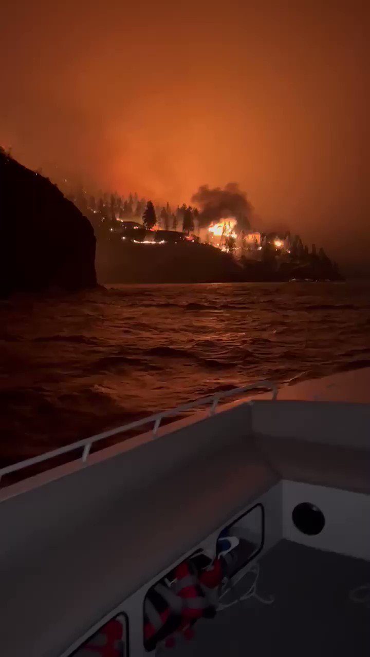 [爆卦] 加拿大又一城鎮因野火緊急疏散