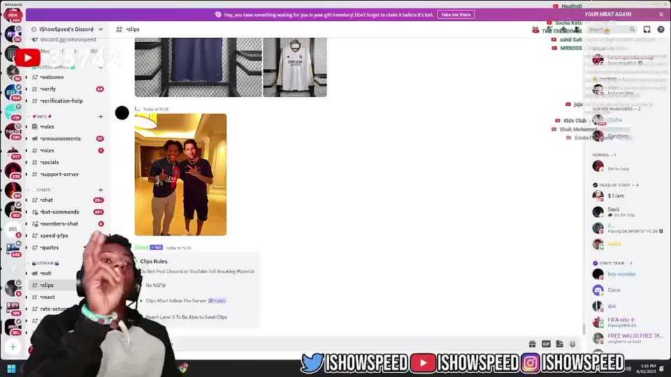 Pray This House Is Okay” – IShowSpeed Announces His Plans To Move Into a Content House - The SportsRush