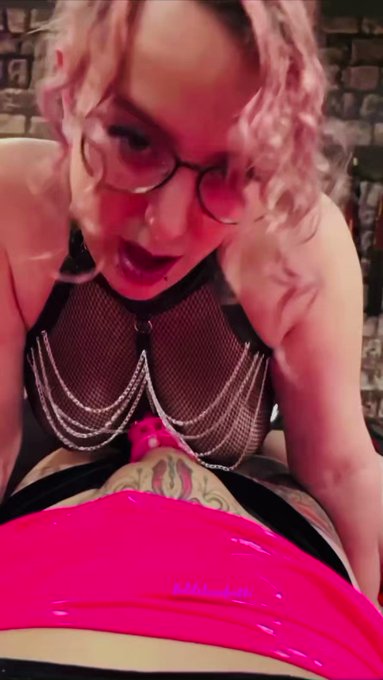 It must be sooo frustrating knowing I fuck real men while you&rsquo;re locked away in that tiny, pink chastity