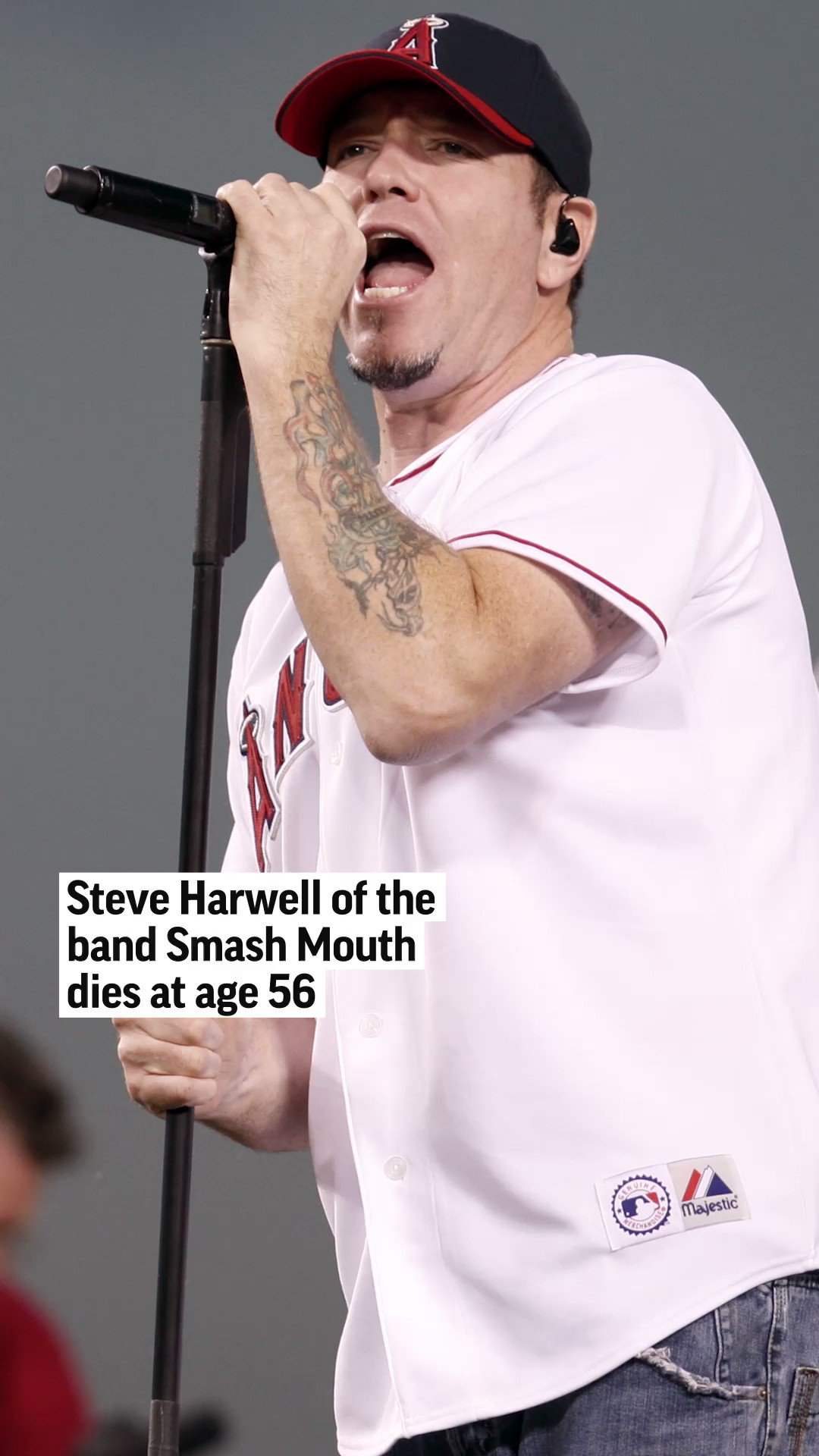 Smash Mouth's Steve Harwell Dies At Age 56