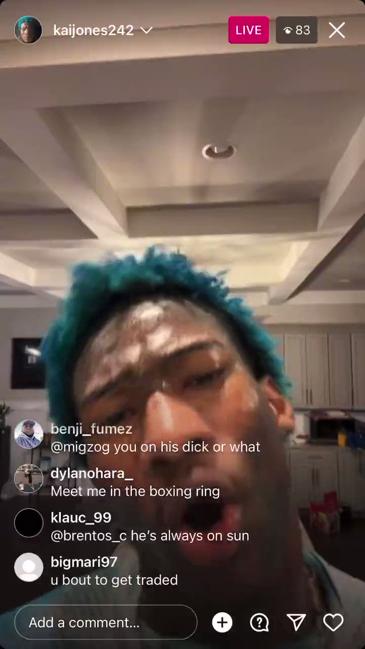 [花邊] Kai Jones:我沒吸毒啦 大家不用擔心