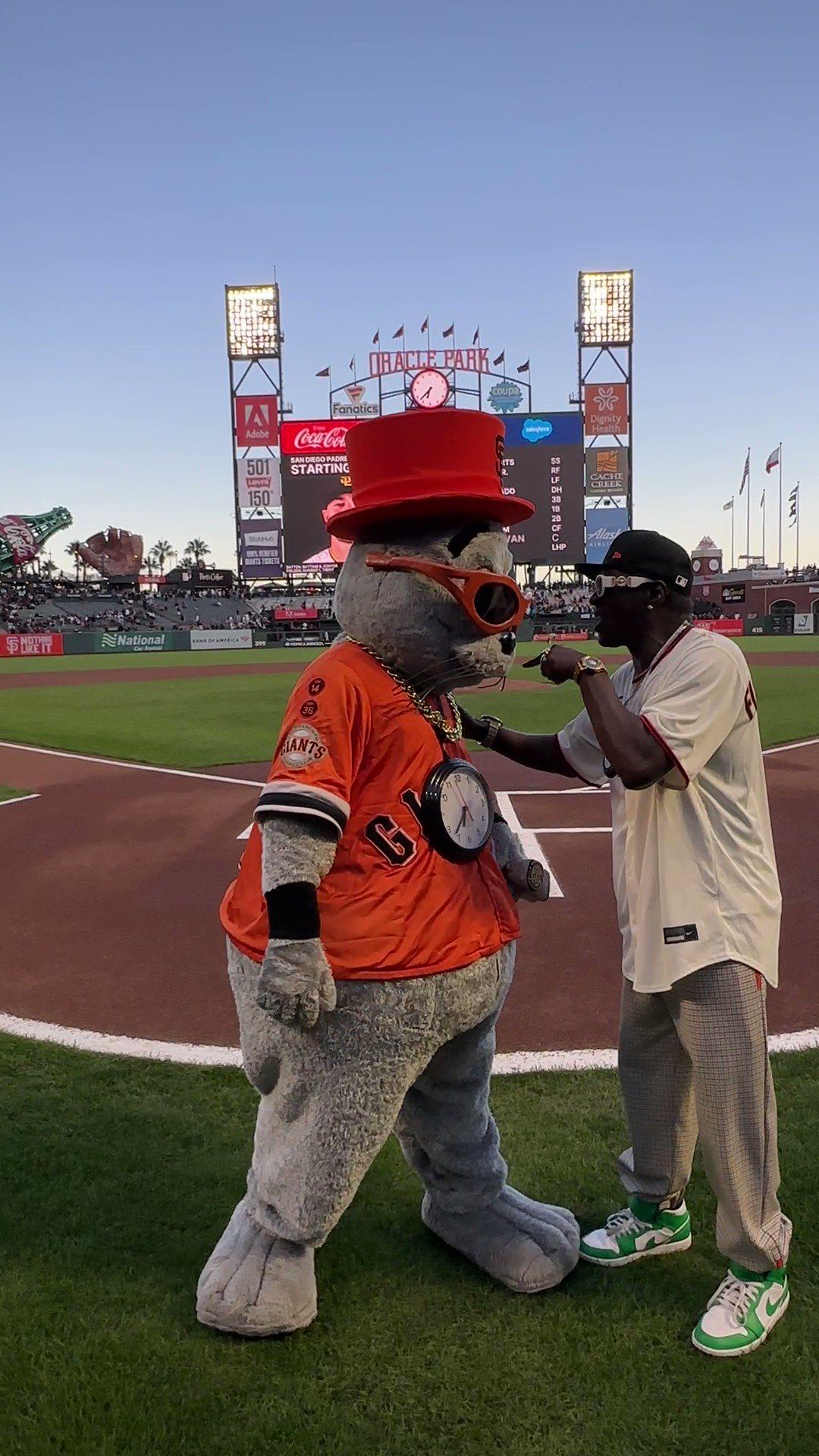 sf giants mascot