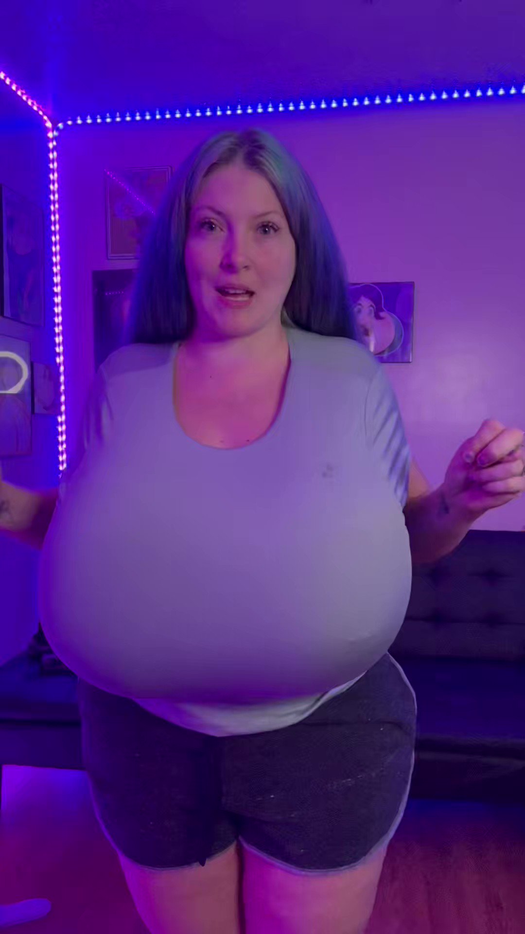 Demora Avarice on X: Heres a comparison of right after 2k per side, 12  hours after, and 24 hours after. I probably will be doing 3k in November  possibly. #temporary #saline #infusion #