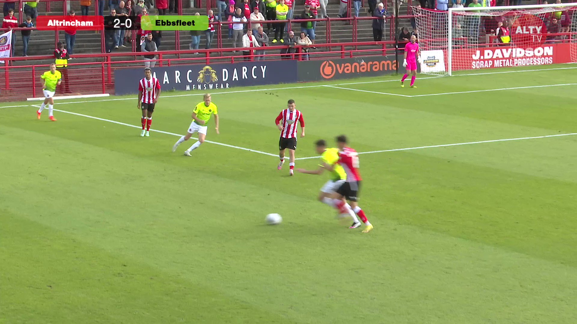 Altrincham FC on X: Bermuda's finest 🇧🇲 Justin Donawa got off the mark  for Alty last Saturday with this well-taken strike against Ebbsfleet United  ⚽️ You just love to see it, @jdonawa14