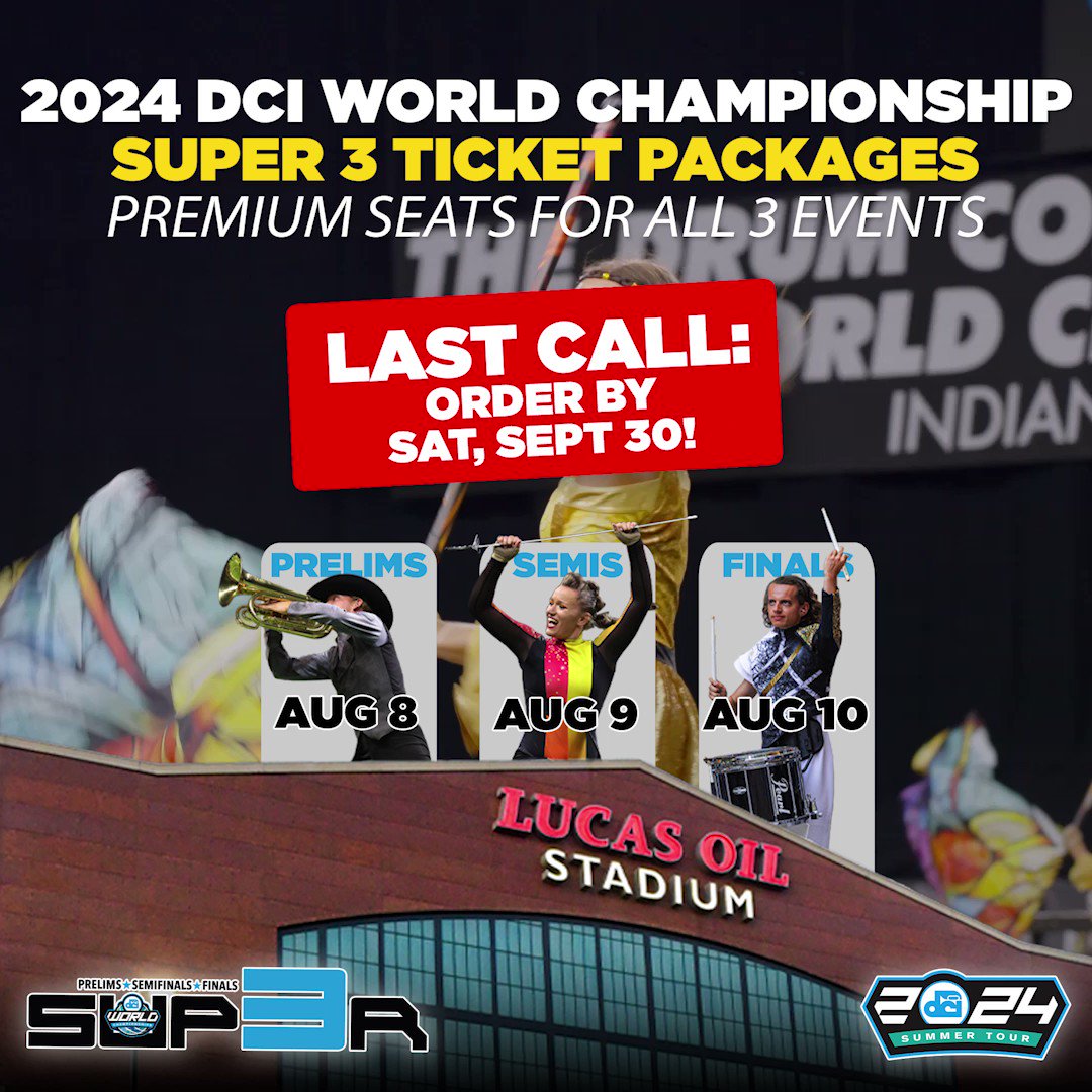 DCI World Championship Finals : Schedule & Tickets