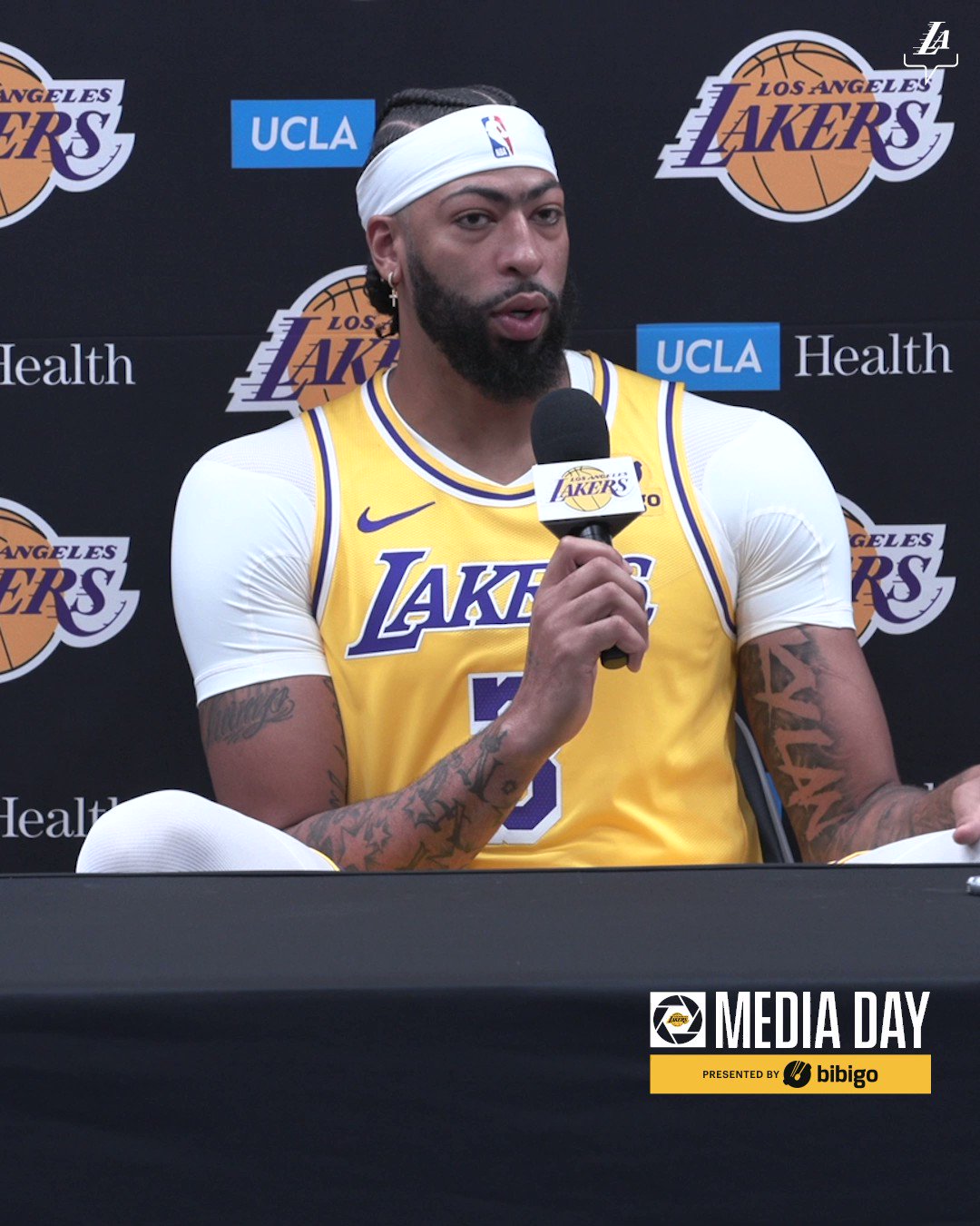 Los Angeles Lakers on X: squad up @bibigoUSA  #LakersMediaDay   / X